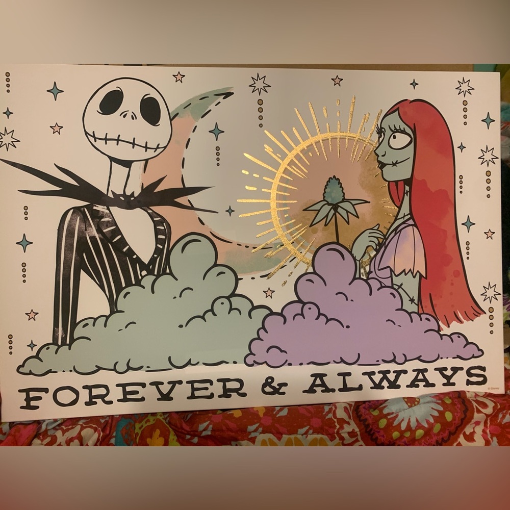 Disney The Nightmare Before Christmas Canvas Wall Art